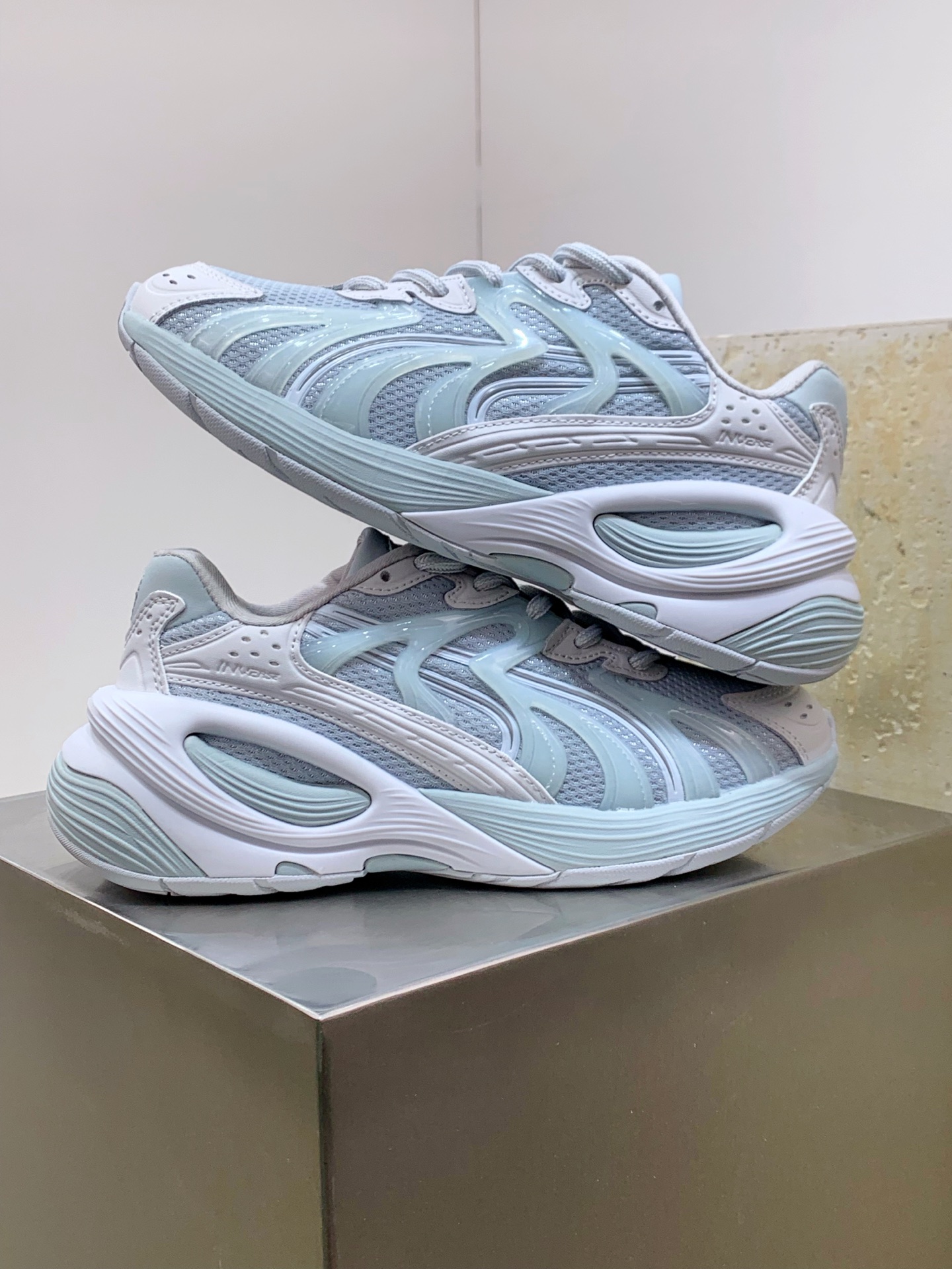 Male Running Shoes Black Shock Absorbing M-l-s