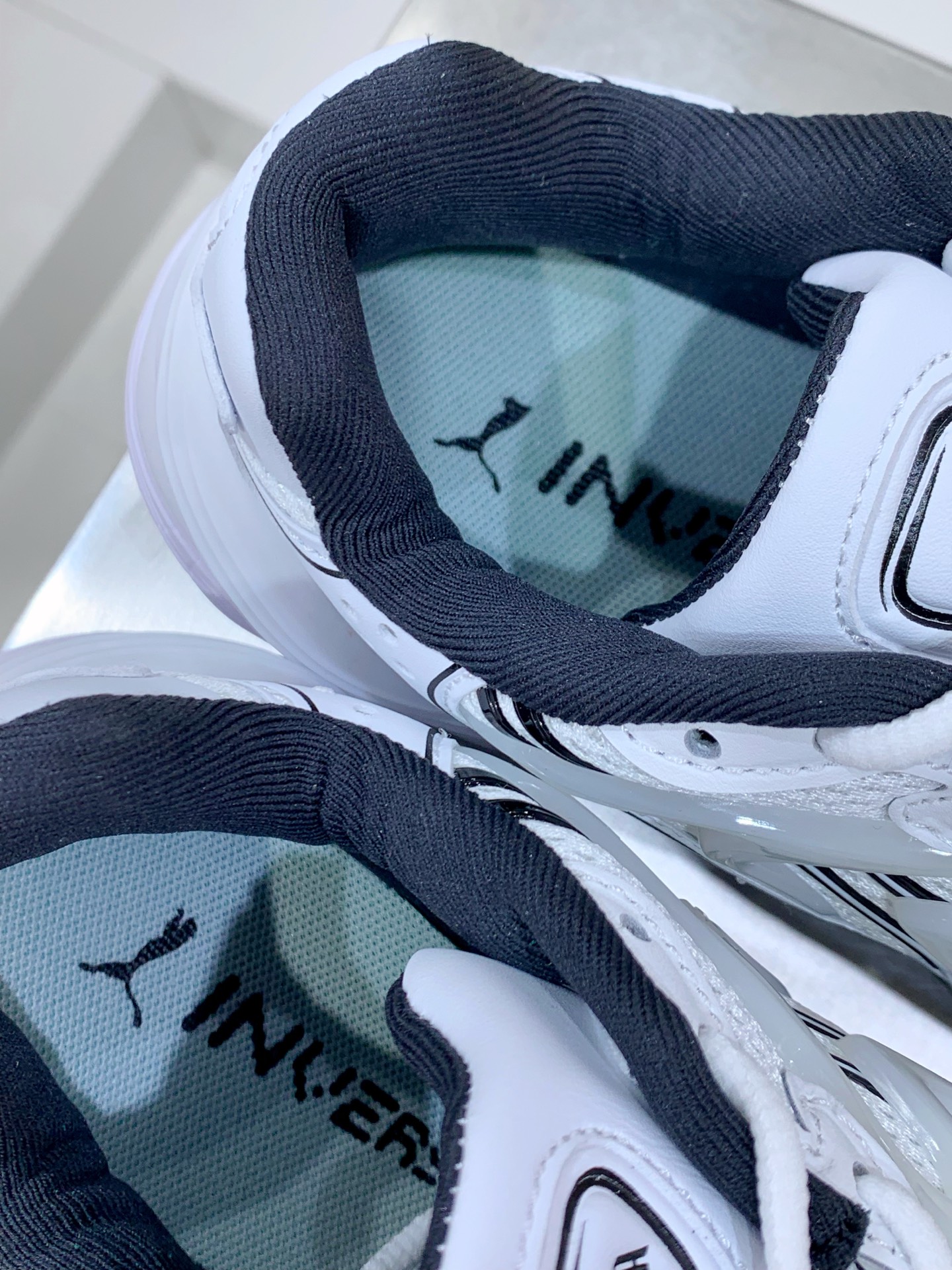 Male Running Shoes Black Shock Absorbing M-l-s