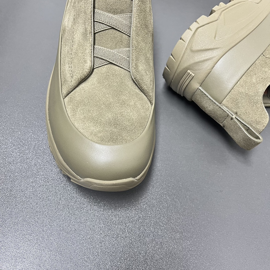 Ermenegildo Zegna Male Leather Shoes Lightweight M-l-s