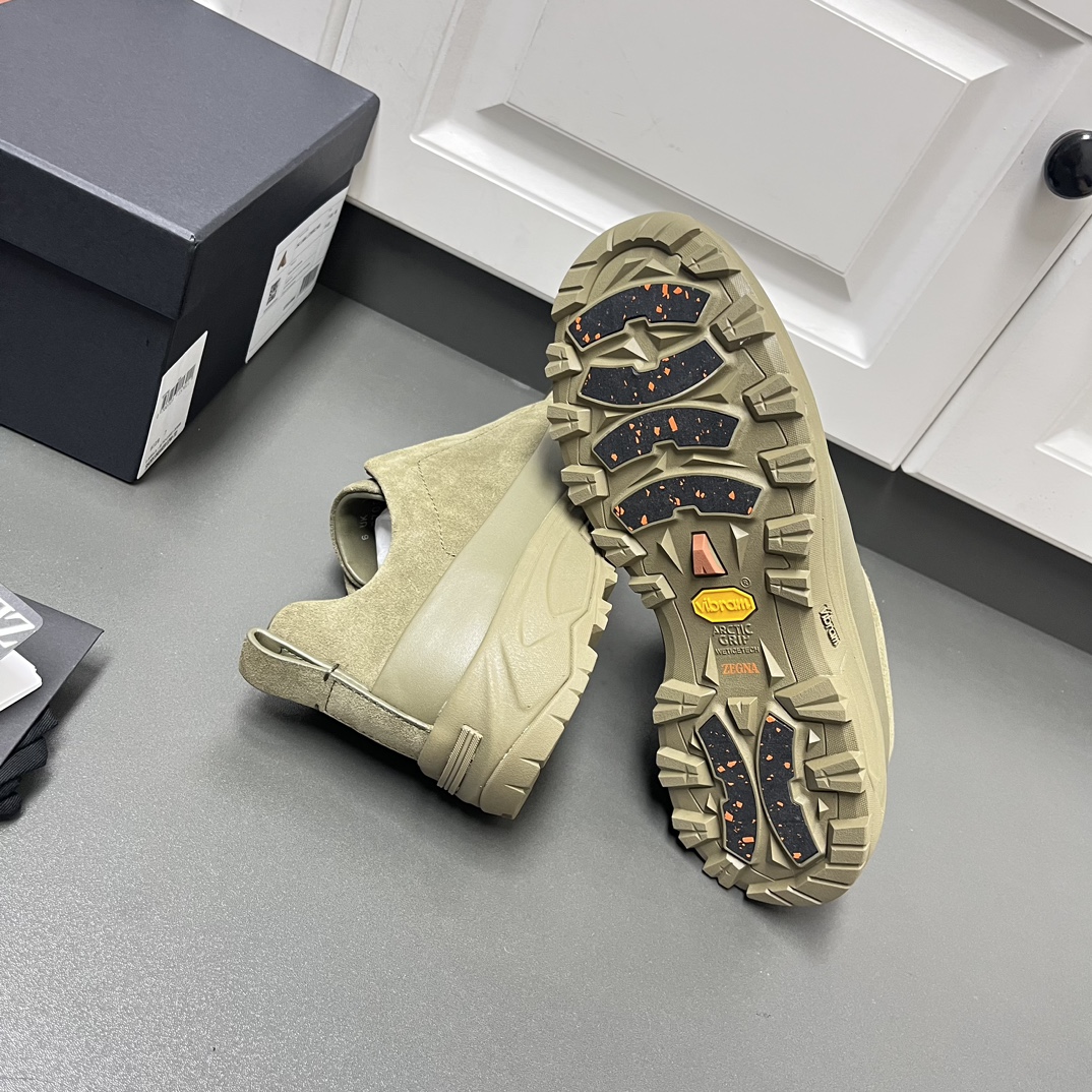 Ermenegildo Zegna Male Leather Shoes Lightweight M-l-s