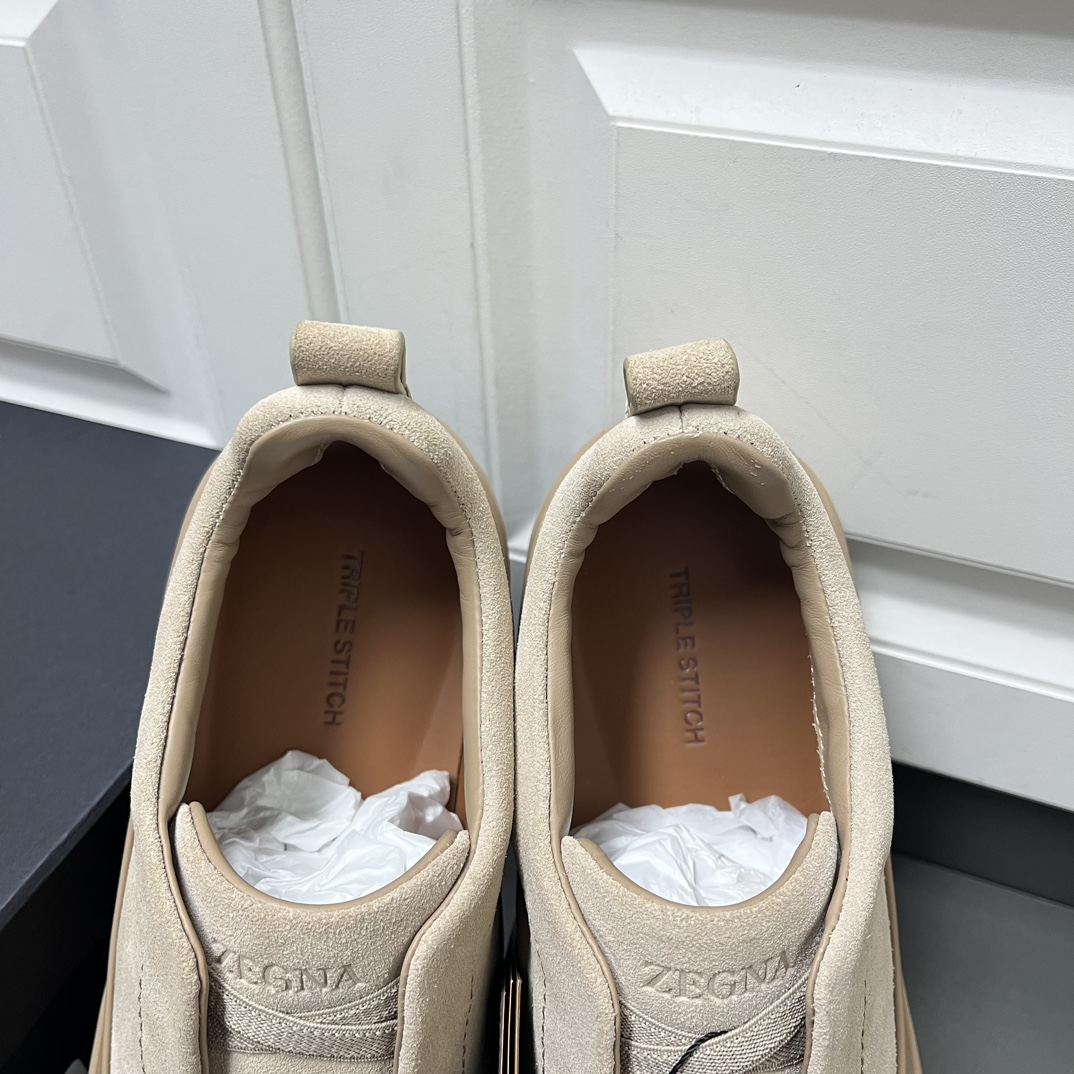 Ermenegildo Zegna Male Leather Shoes Lightweight M-l-s