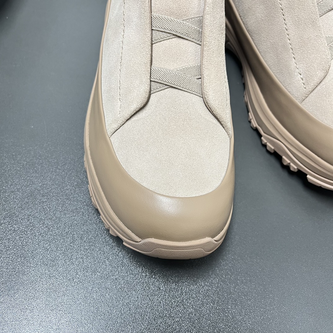 Ermenegildo Zegna Male Leather Shoes Lightweight M-l-s