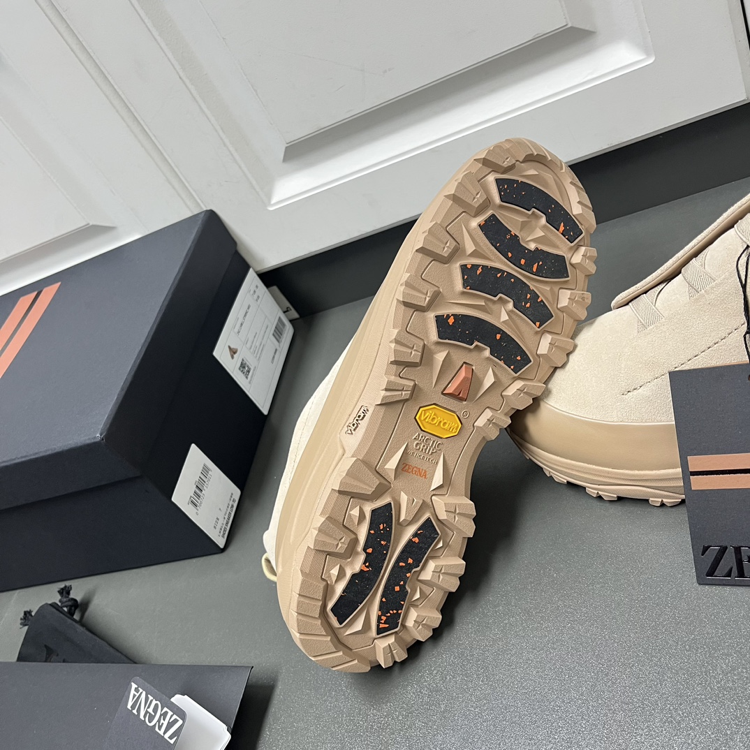 Ermenegildo Zegna Male Leather Shoes Lightweight M-l-s