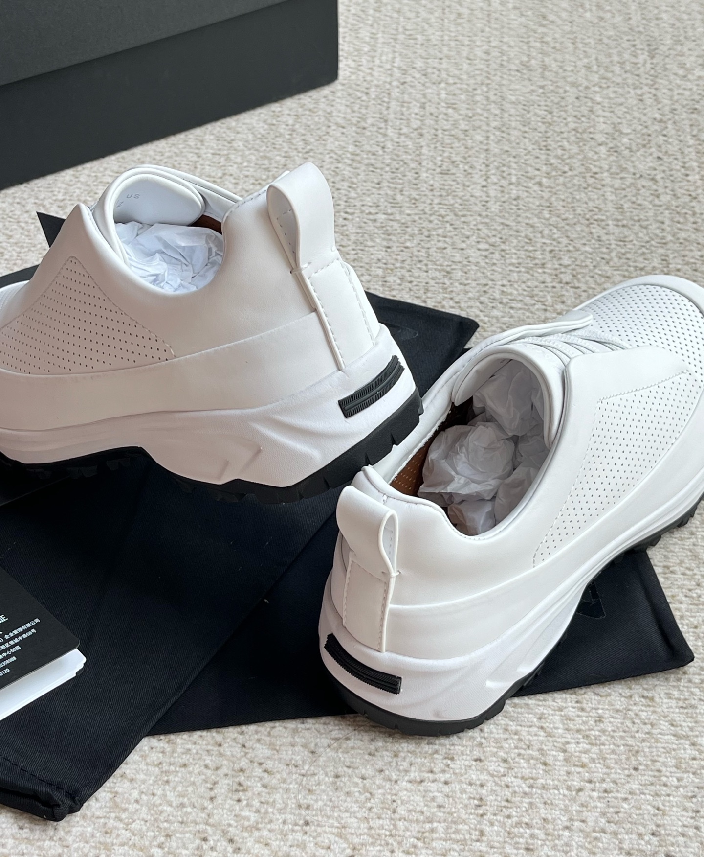 Ermenegildo Zegna Male Leather Shoes Cow Leather Lightweight M-l-s