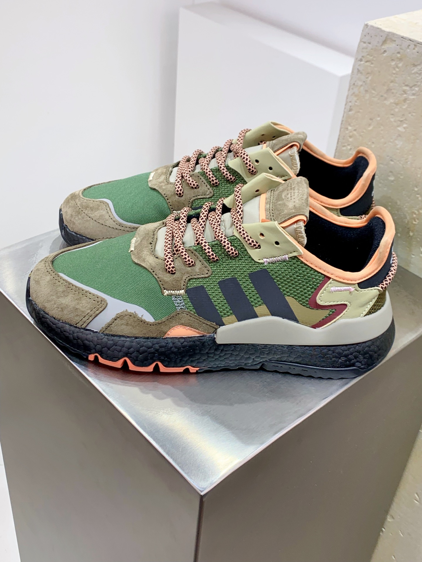 Adidas Running Shoes Mesh Shock Absorbing M-l-s