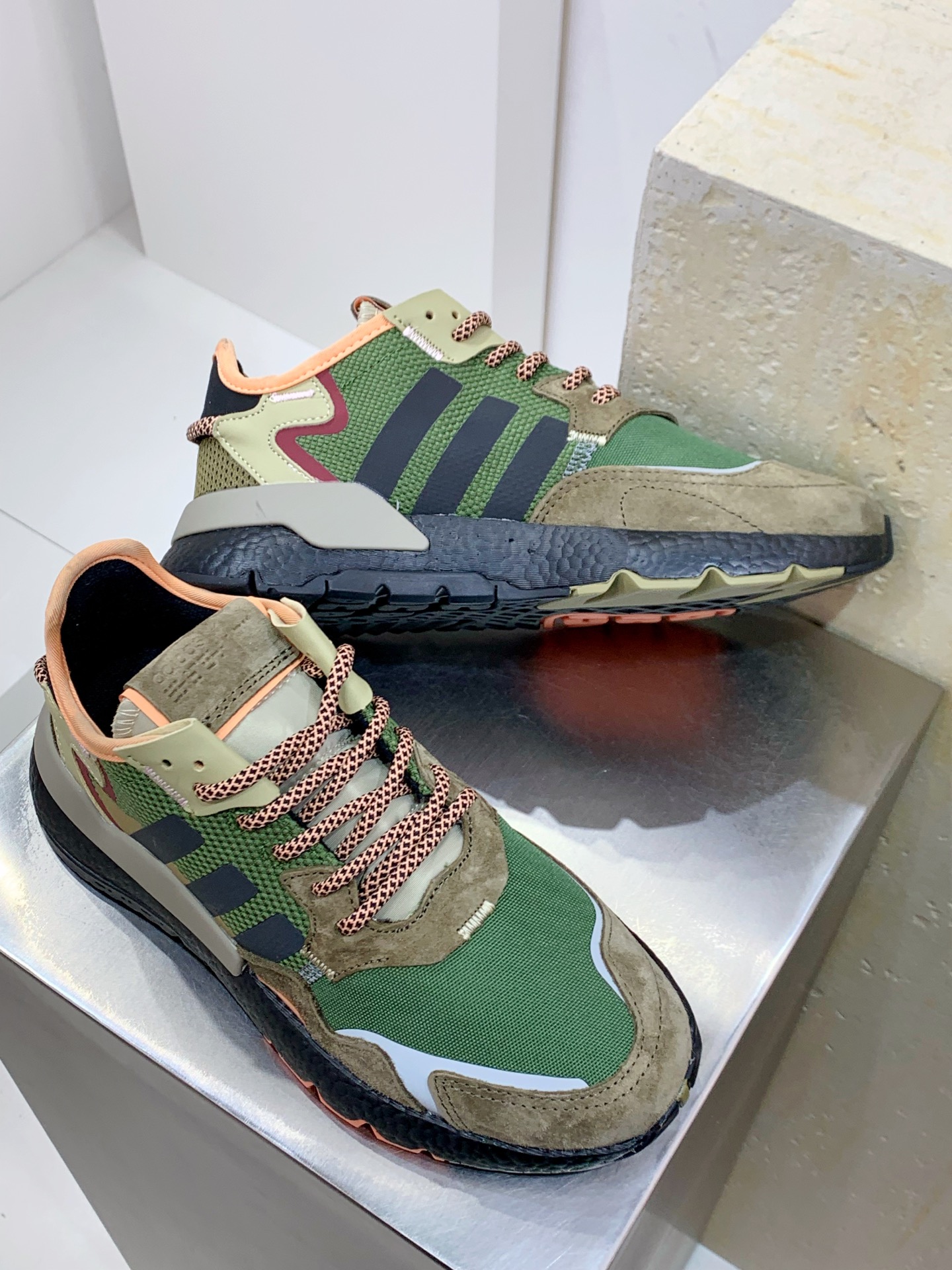 Adidas Running Shoes Mesh Shock Absorbing M-l-s