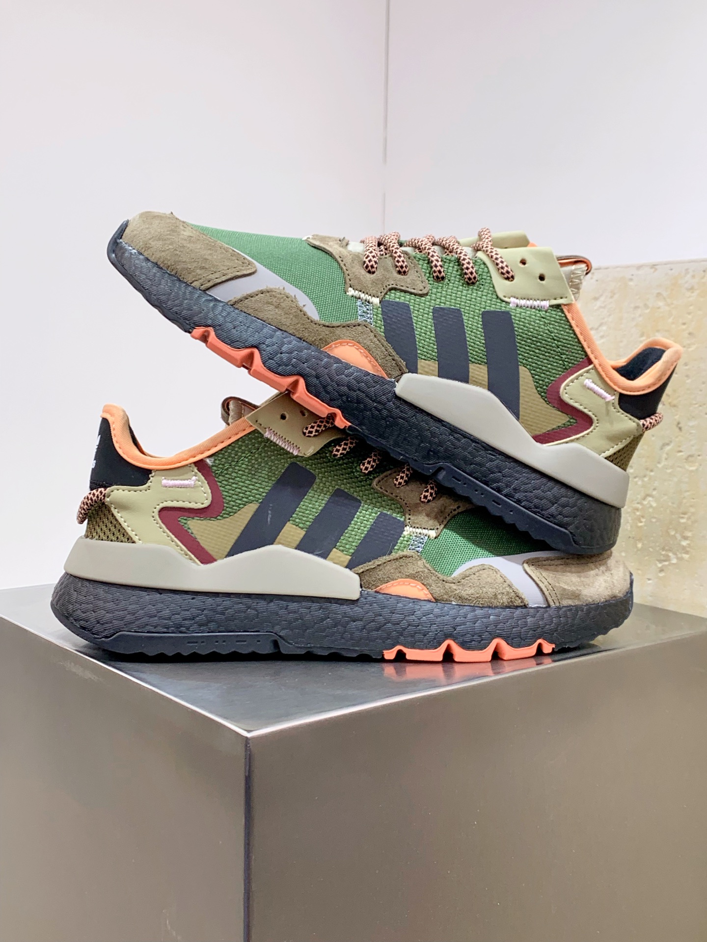 Adidas Running Shoes Mesh Shock Absorbing M-l-s