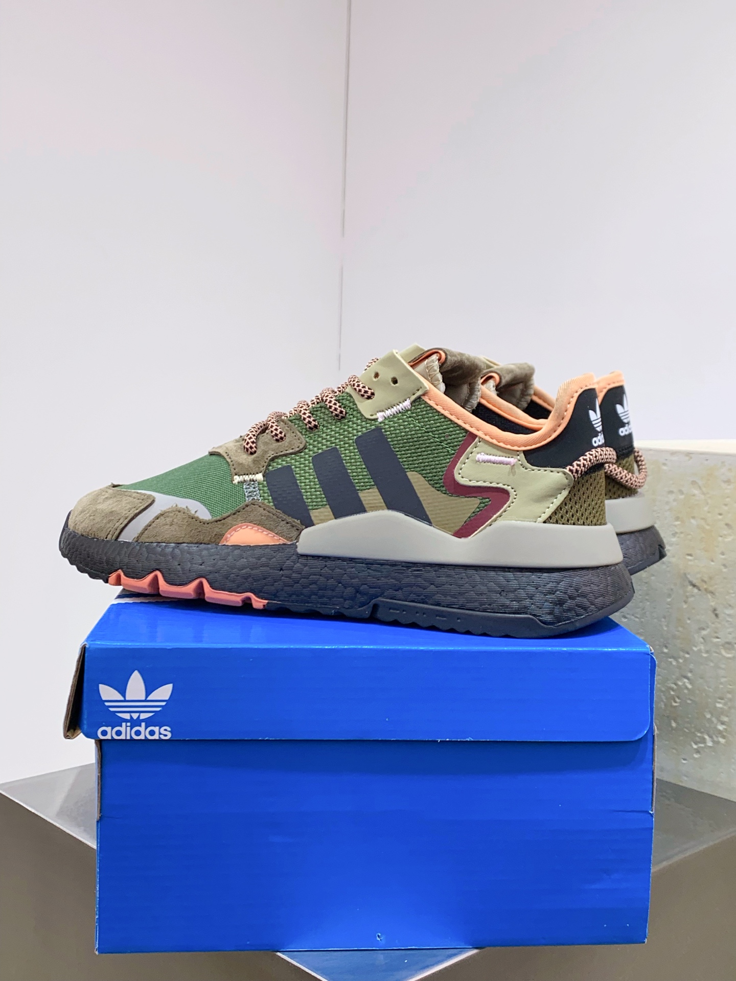 Adidas Running Shoes Mesh Shock Absorbing M-l-s