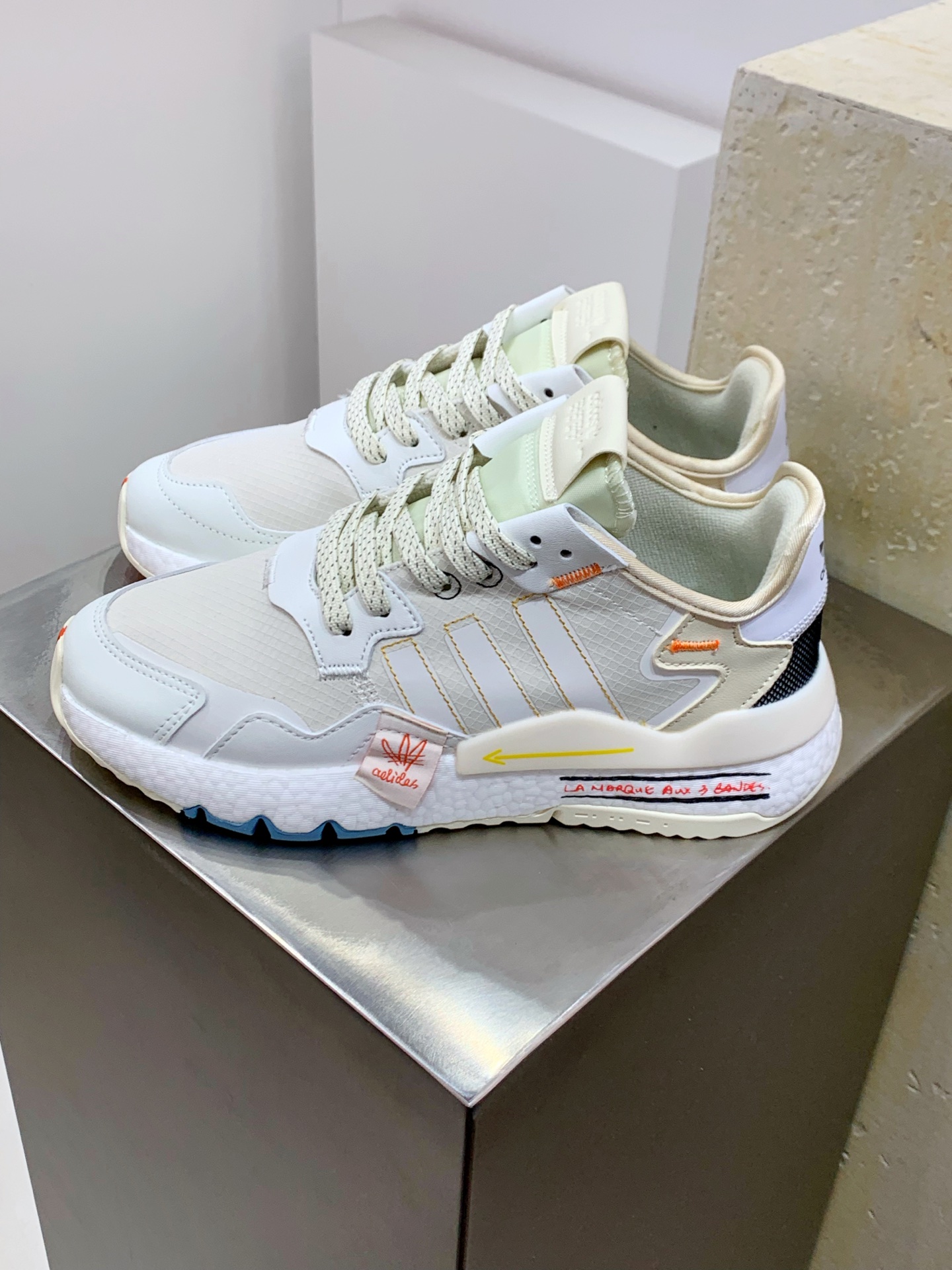 Adidas Running Shoes Mesh Shock Absorbing M-l-s