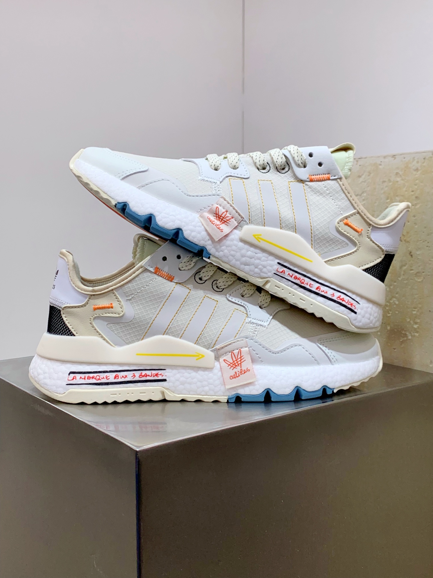 Adidas Running Shoes Mesh Shock Absorbing M-l-s