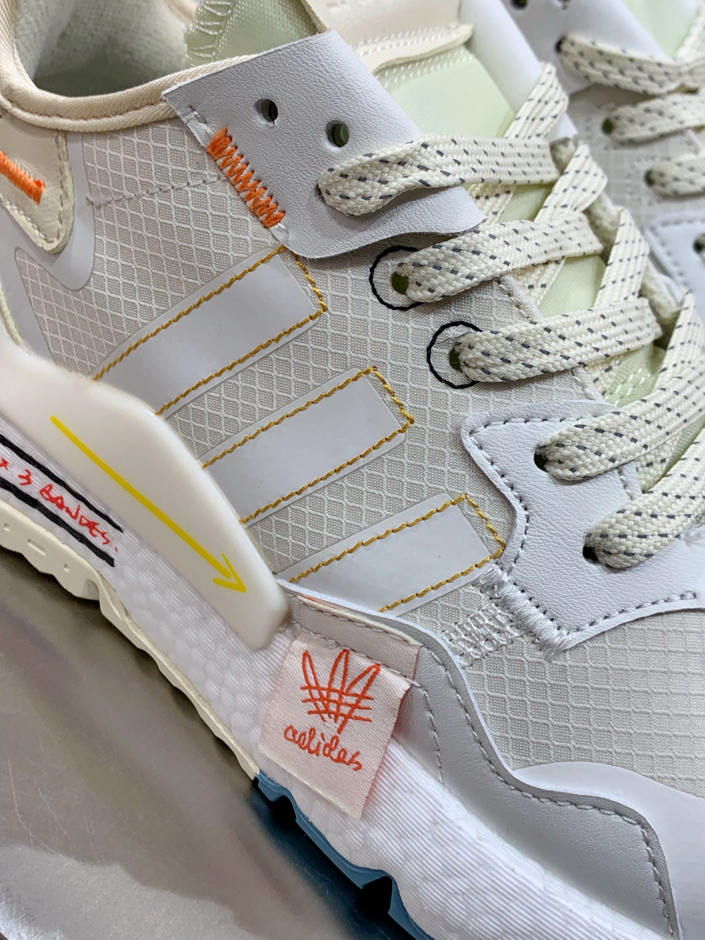 Adidas Running Shoes Mesh Shock Absorbing M-l-s