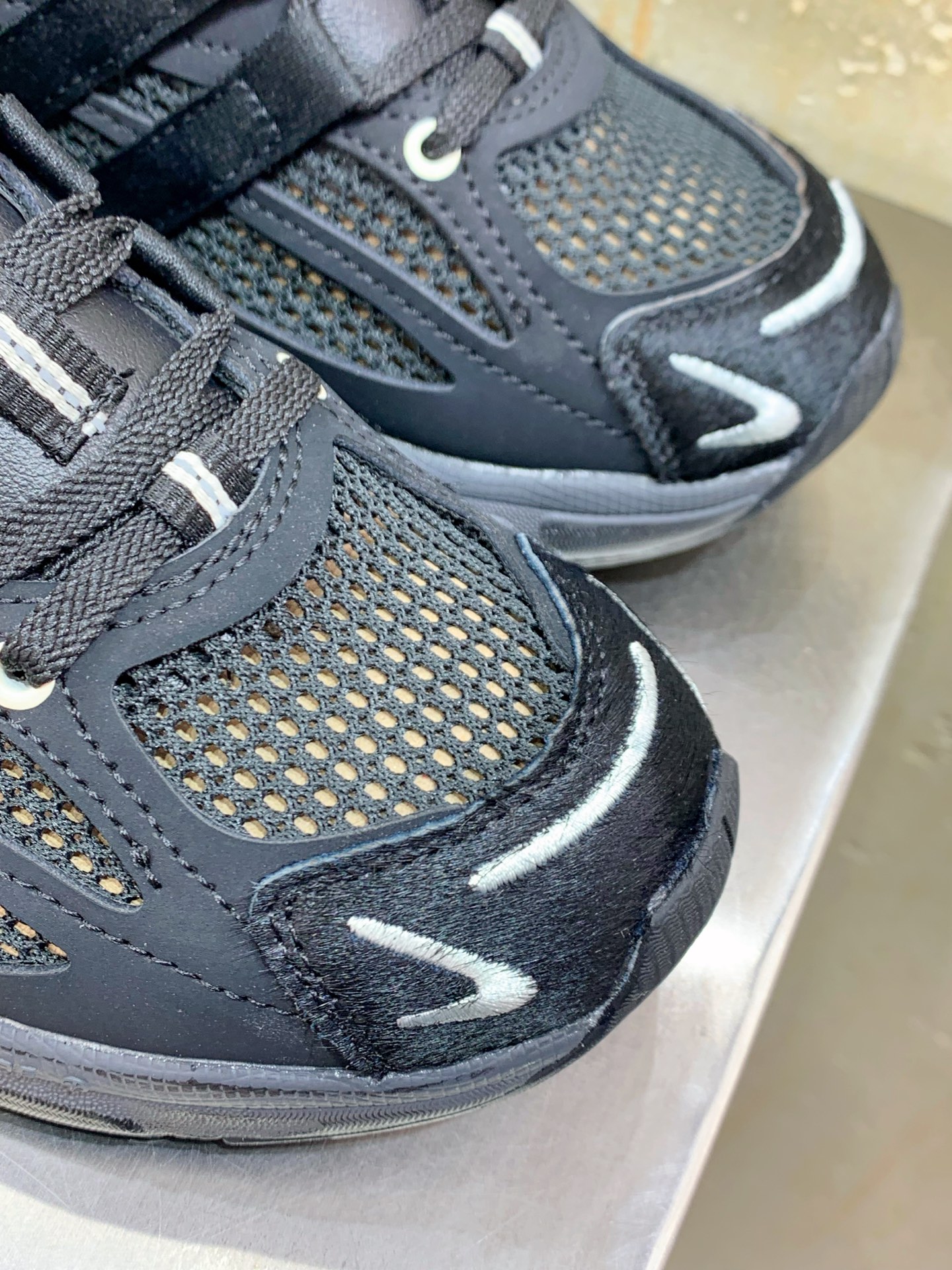 Adidas Calvin Klein Male Running Shoes Mesh Black Breathable M-l-s