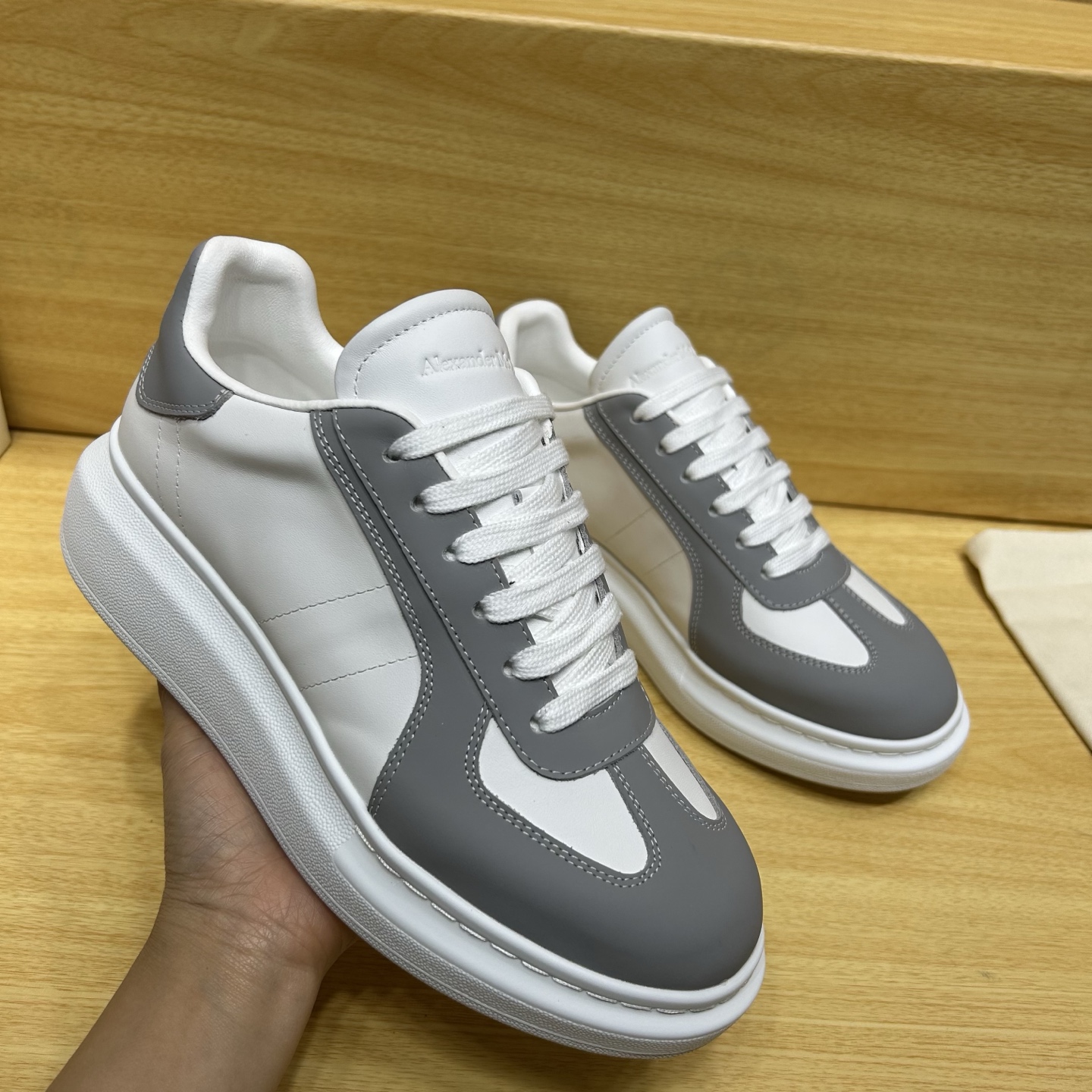 Alexander Mcqueen Male Sneakers M-l-s