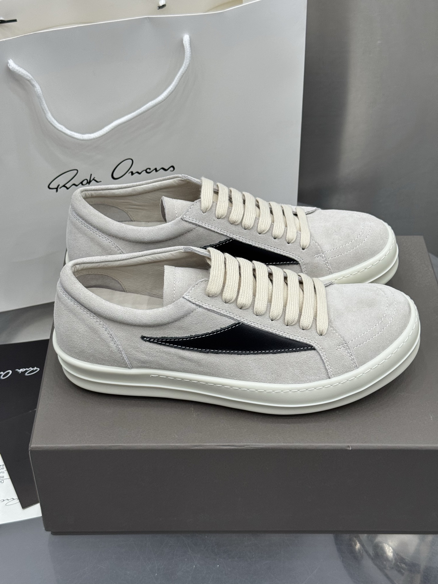 Calvin Klein Rick Owens Male Sneakers White S