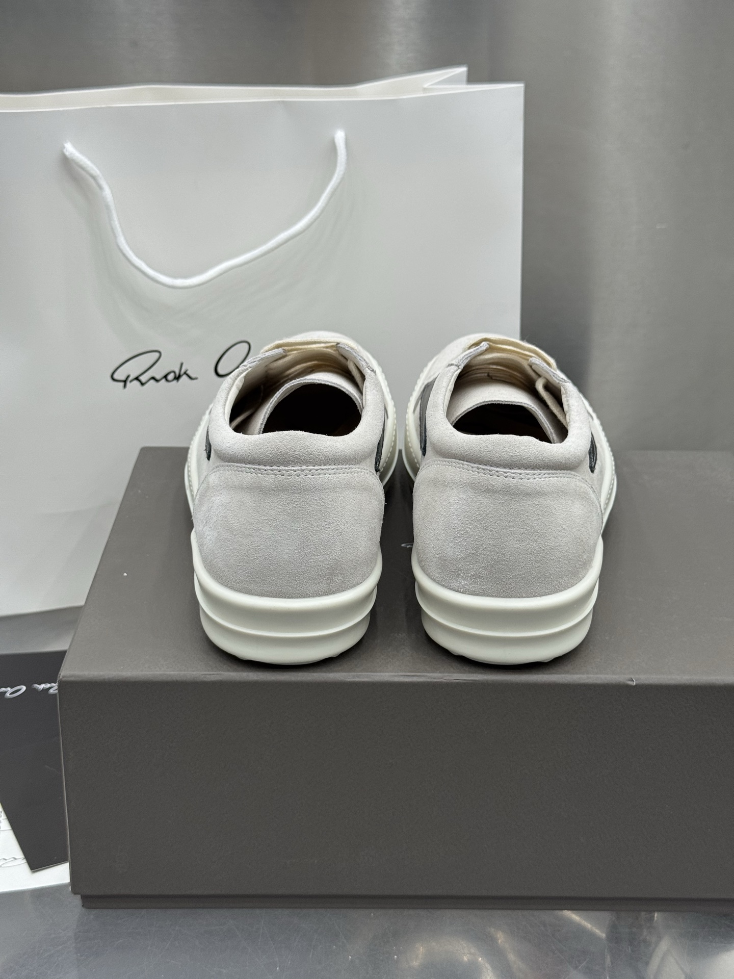 Calvin Klein Rick Owens Male Sneakers White S