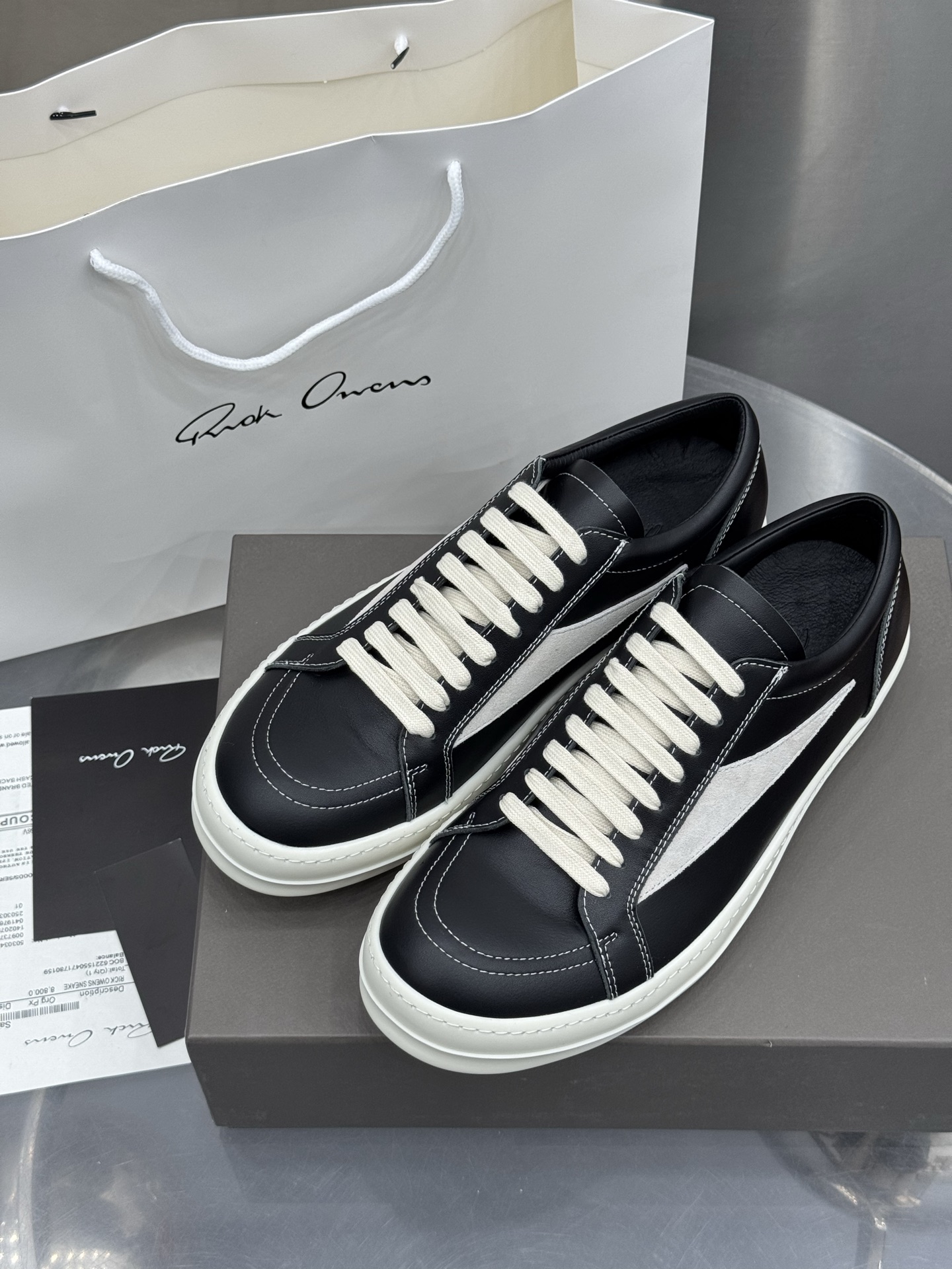 Calvin Klein Rick Owens Male Sneakers White S