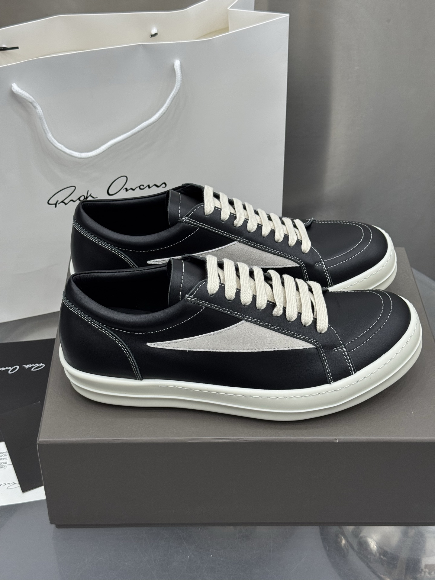 Calvin Klein Rick Owens Male Sneakers White S