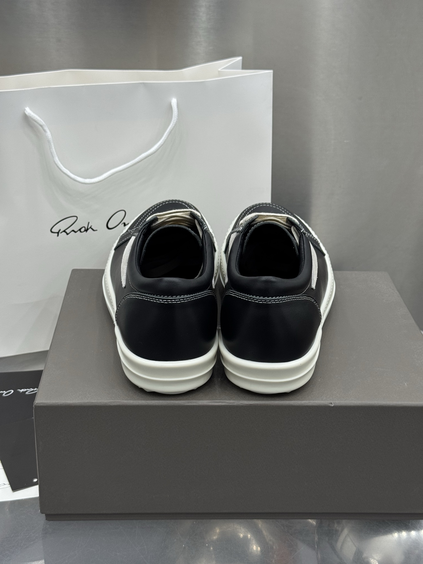 Calvin Klein Rick Owens Male Sneakers White S