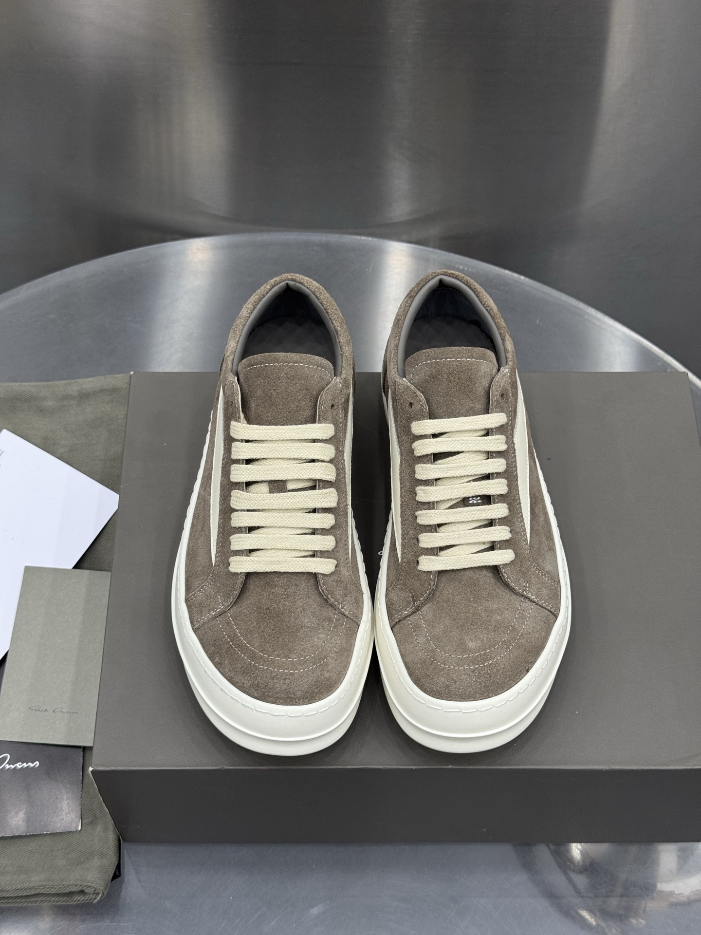 Calvin Klein Rick Owens Male Sneakers White S