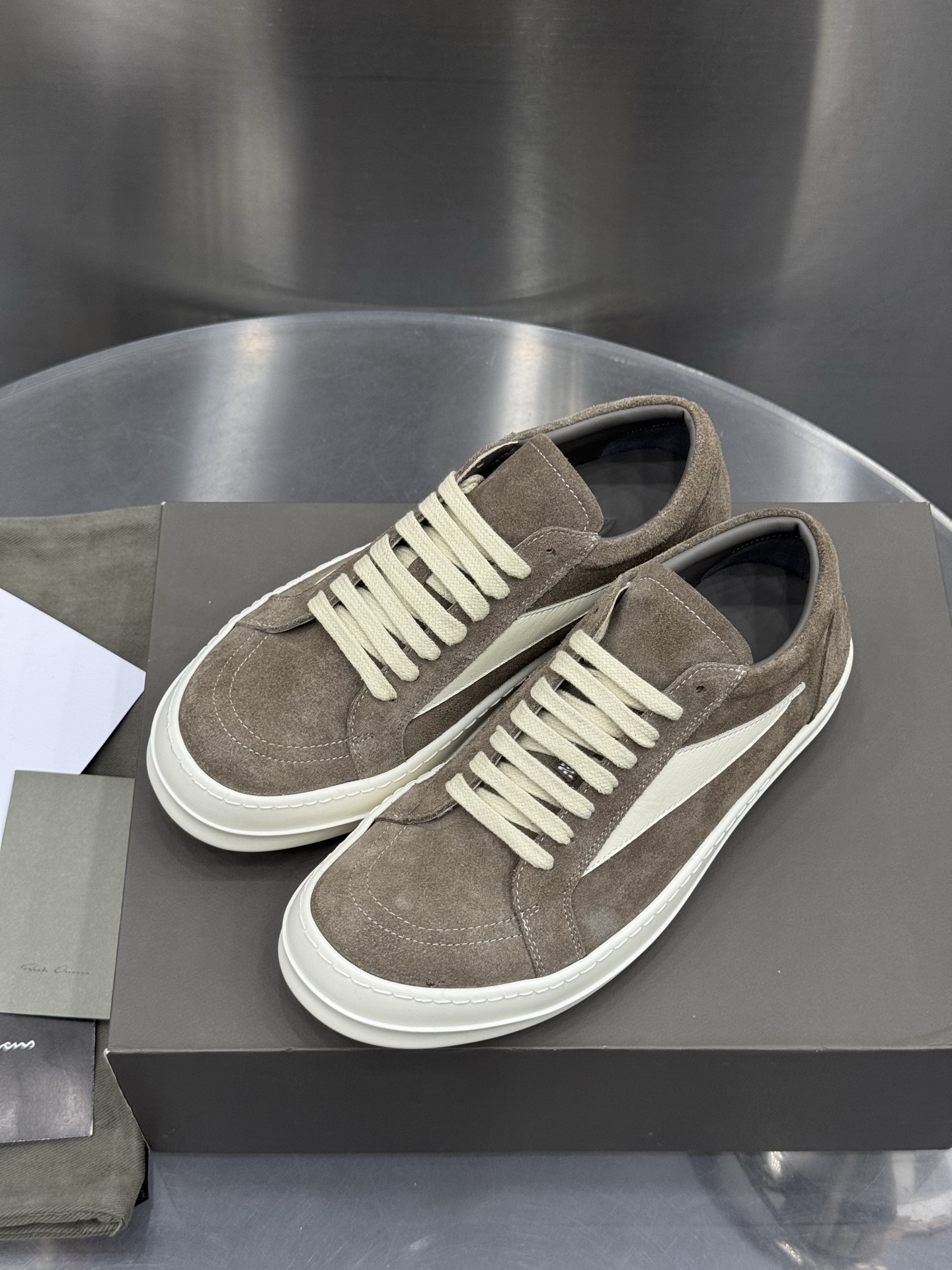 Calvin Klein Rick Owens Male Sneakers White S