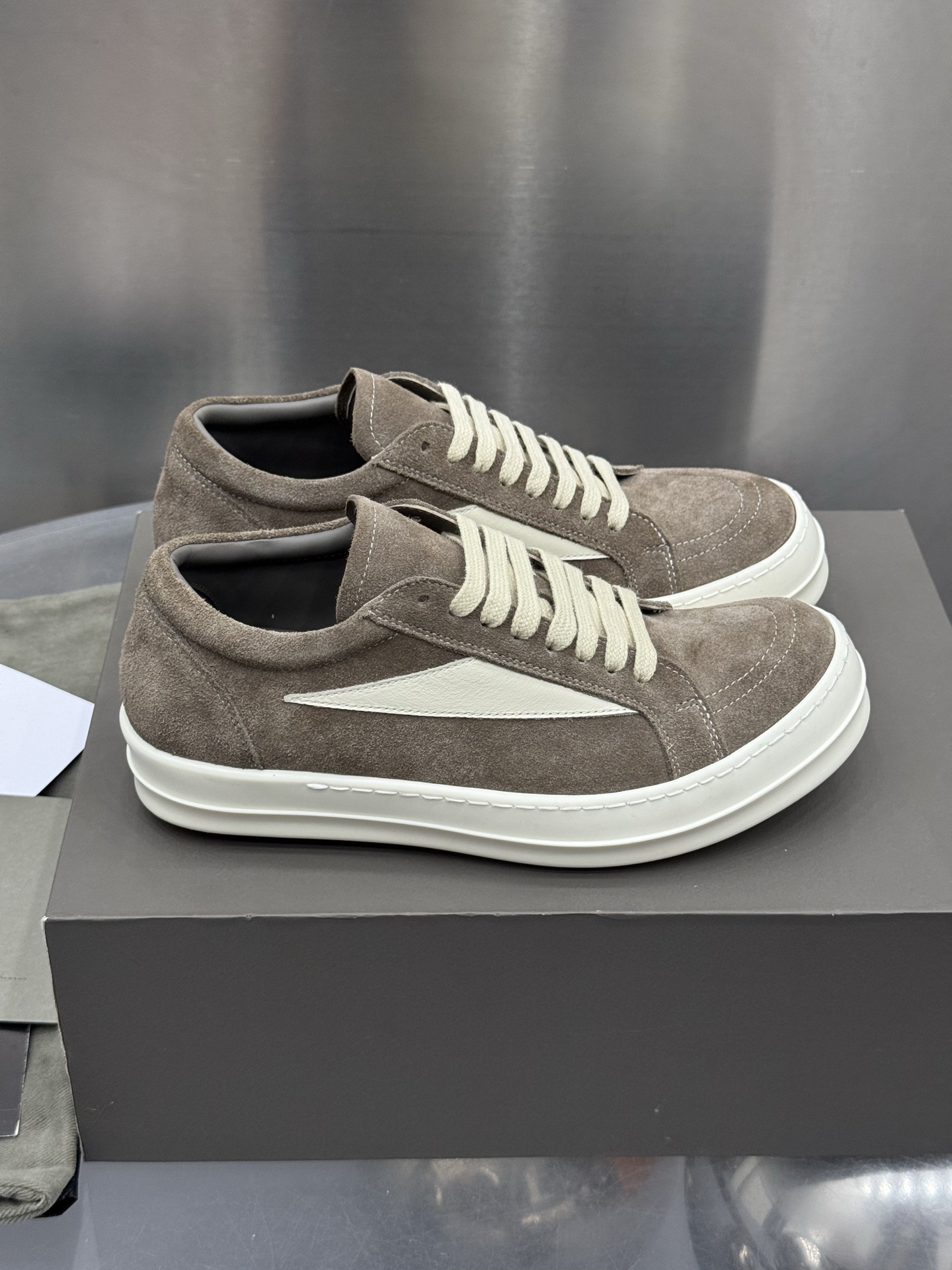 Calvin Klein Rick Owens Male Sneakers White S