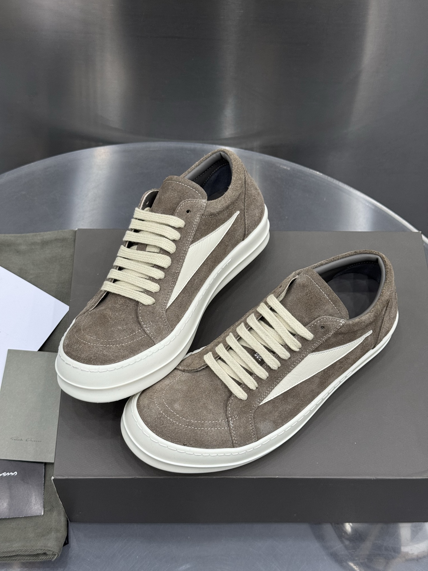 Calvin Klein Rick Owens Male Sneakers White S