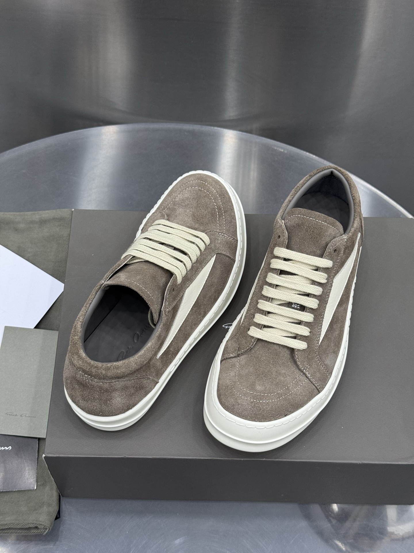 Calvin Klein Rick Owens Male Sneakers White S