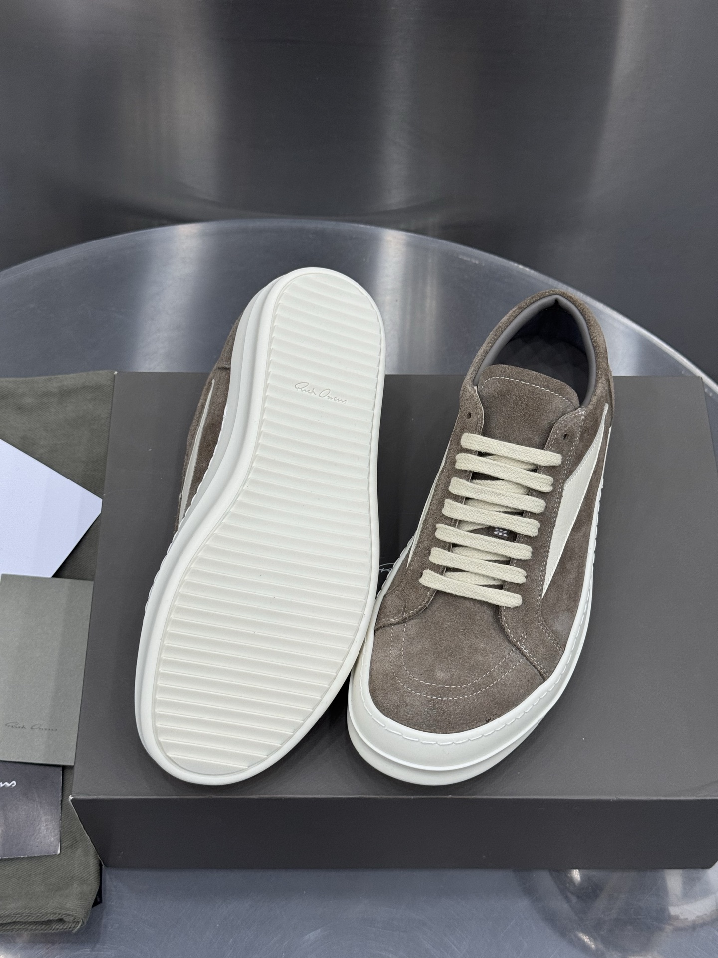 Calvin Klein Rick Owens Male Sneakers White S