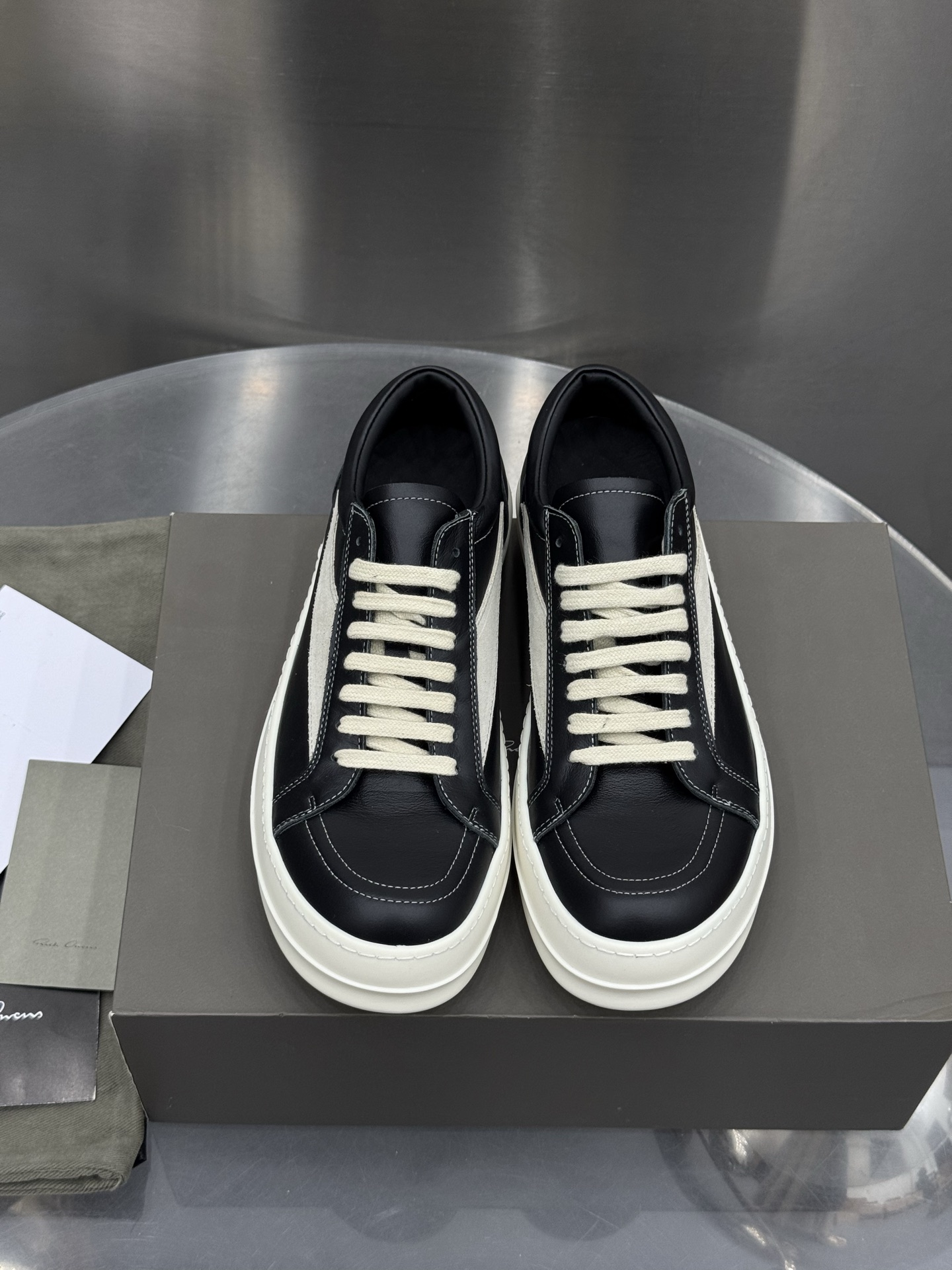 Calvin Klein Rick Owens Male Sneakers White S