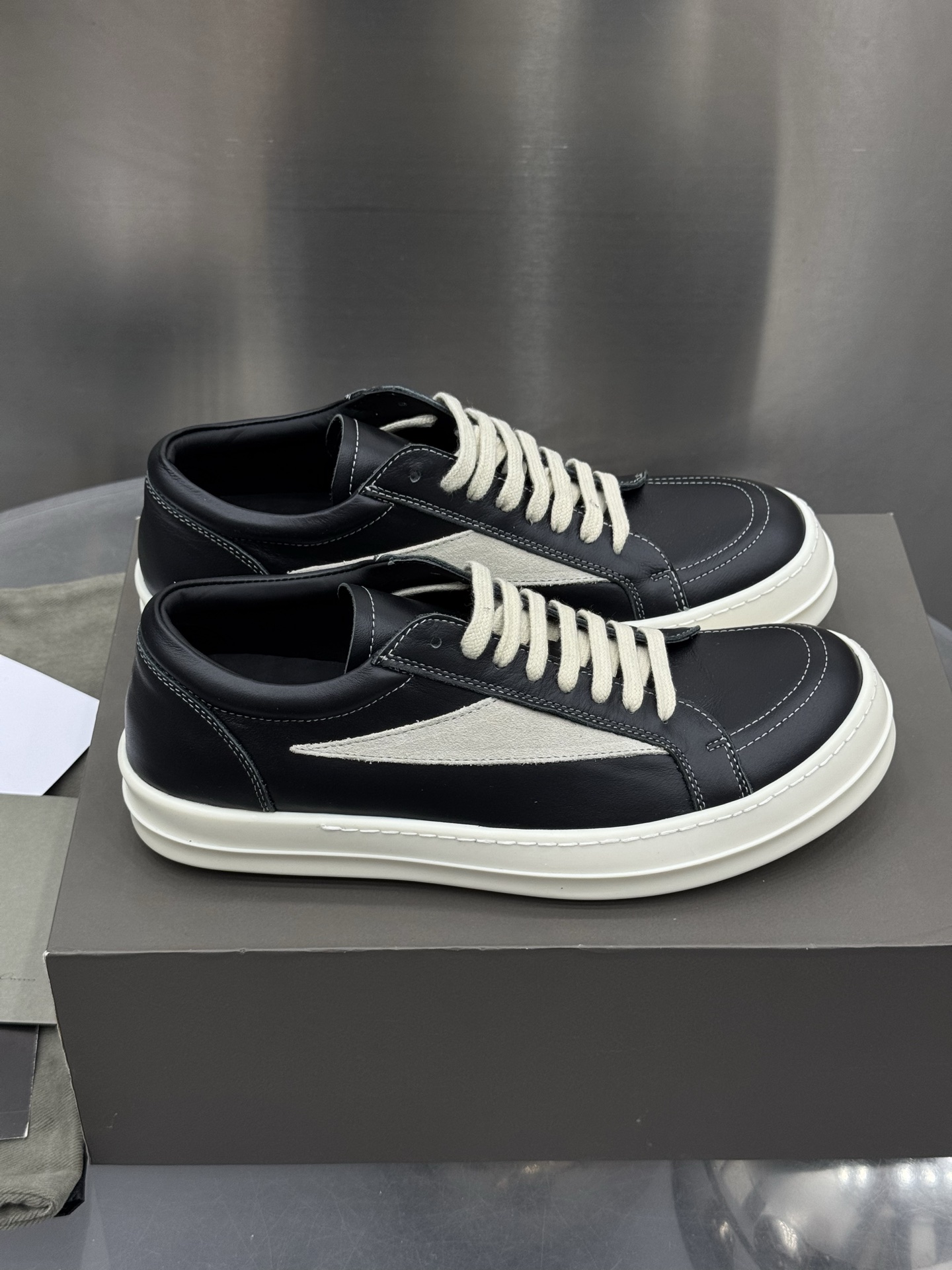 Calvin Klein Rick Owens Male Sneakers White S