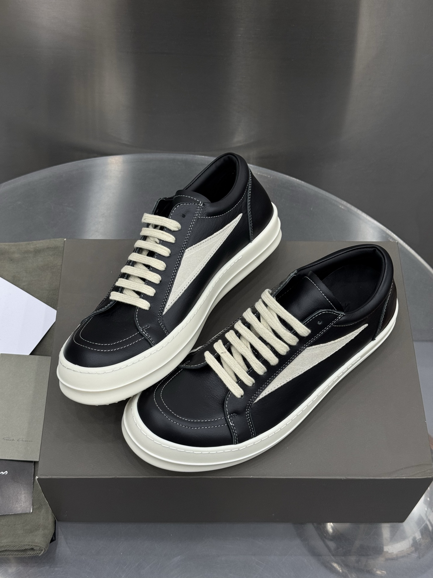 Calvin Klein Rick Owens Male Sneakers White S