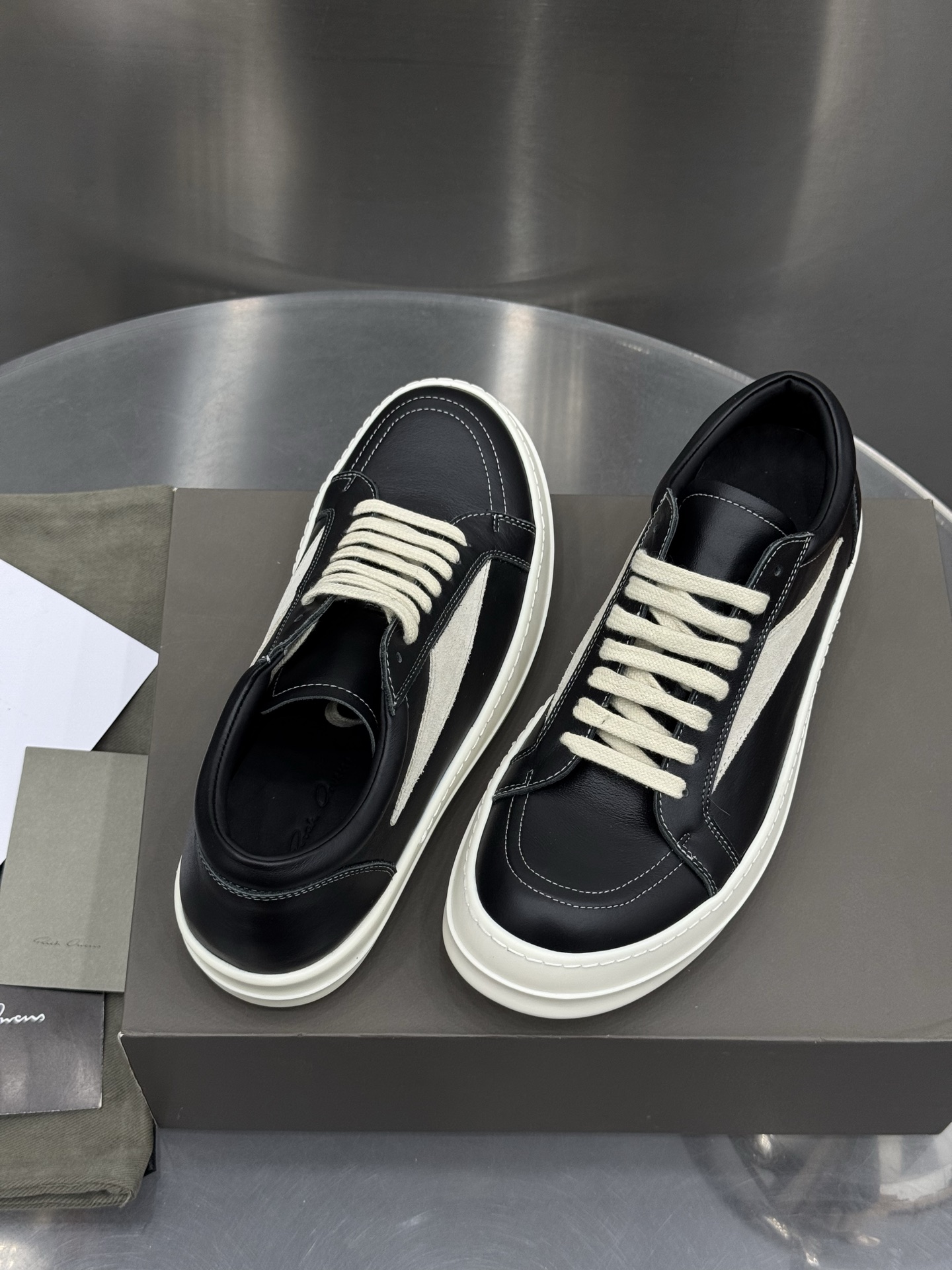 Calvin Klein Rick Owens Male Sneakers White S