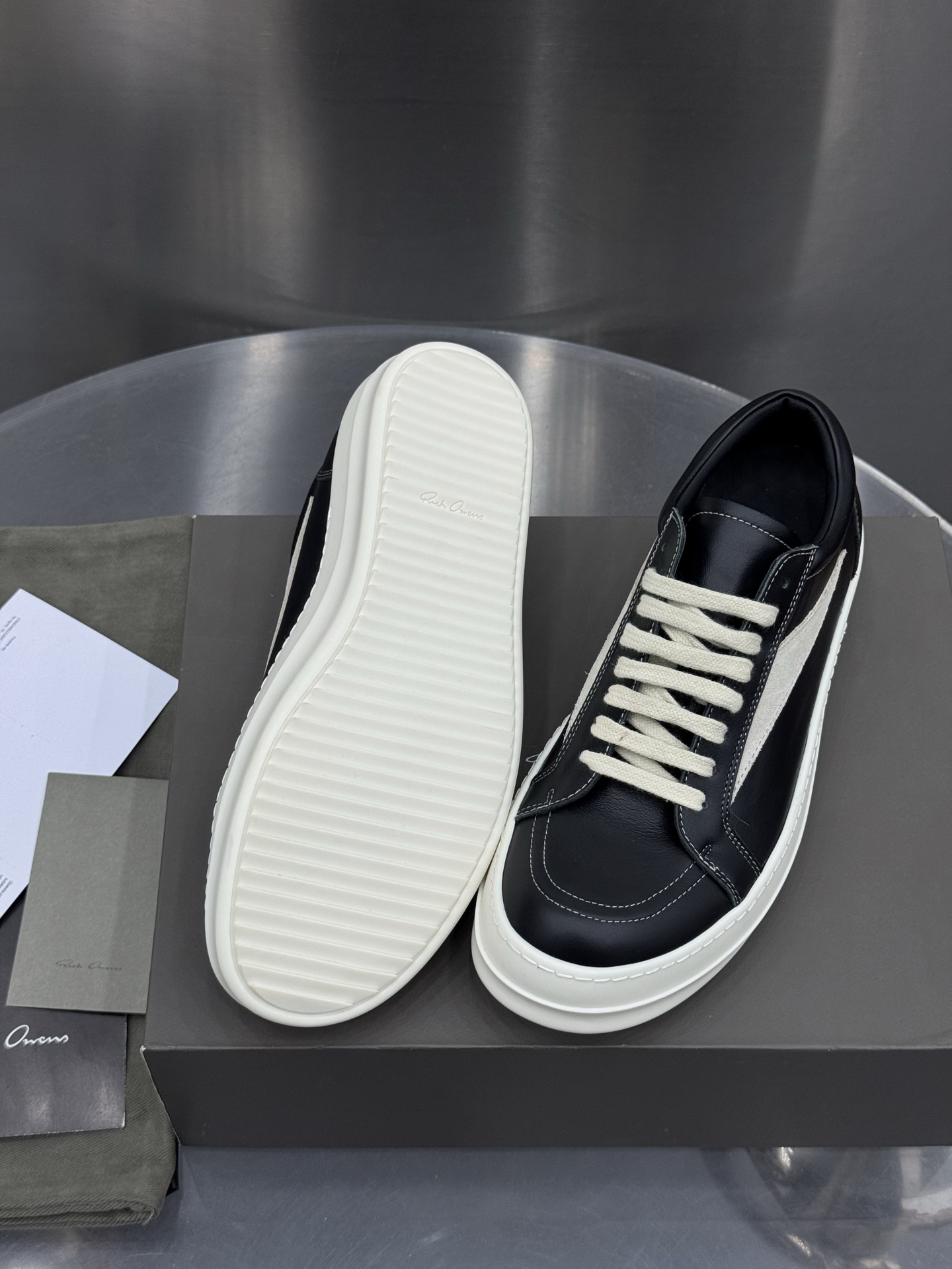 Calvin Klein Rick Owens Male Sneakers White S