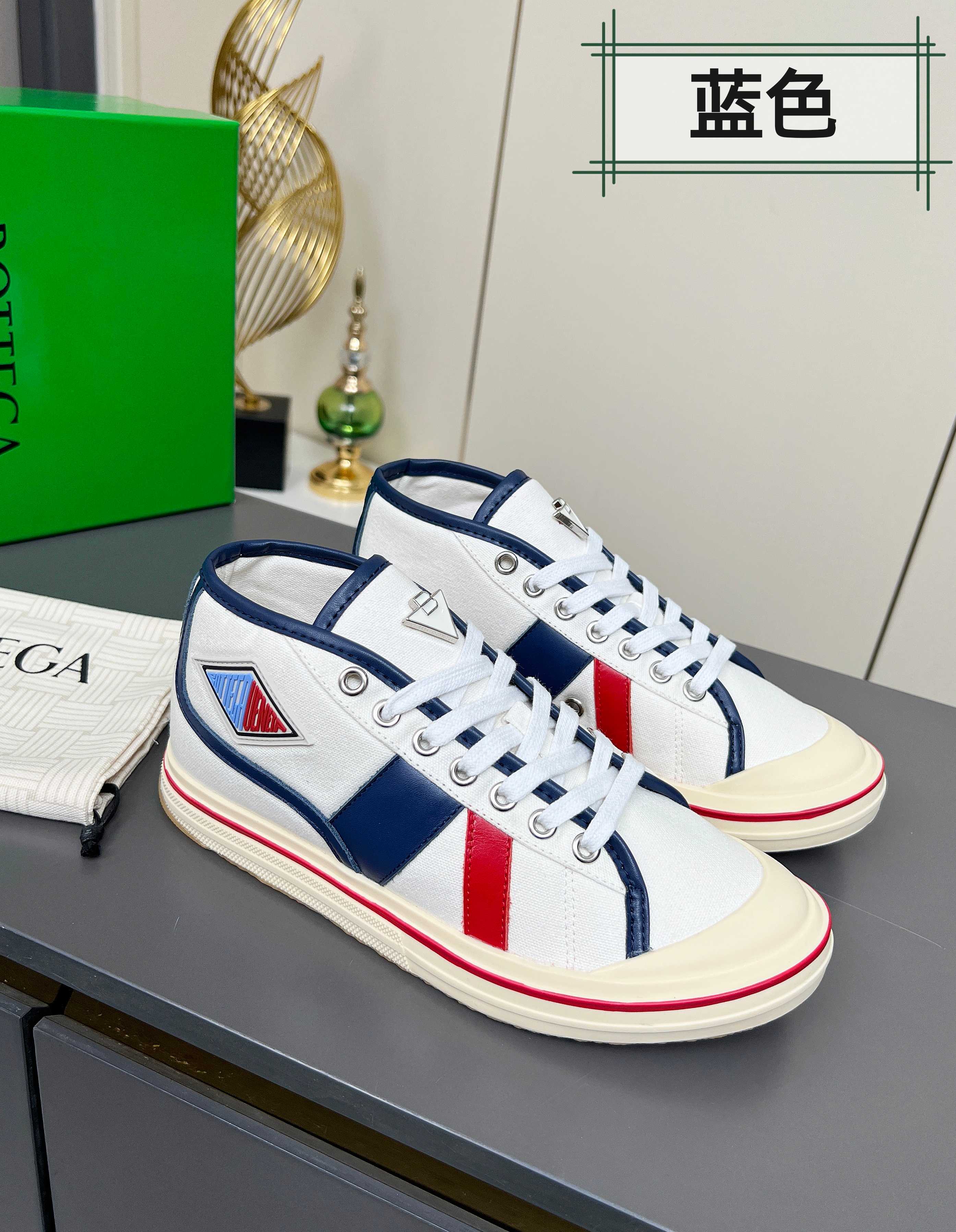 Bottega Veneta Male Canvas Shoes Canvas Breathable M-l