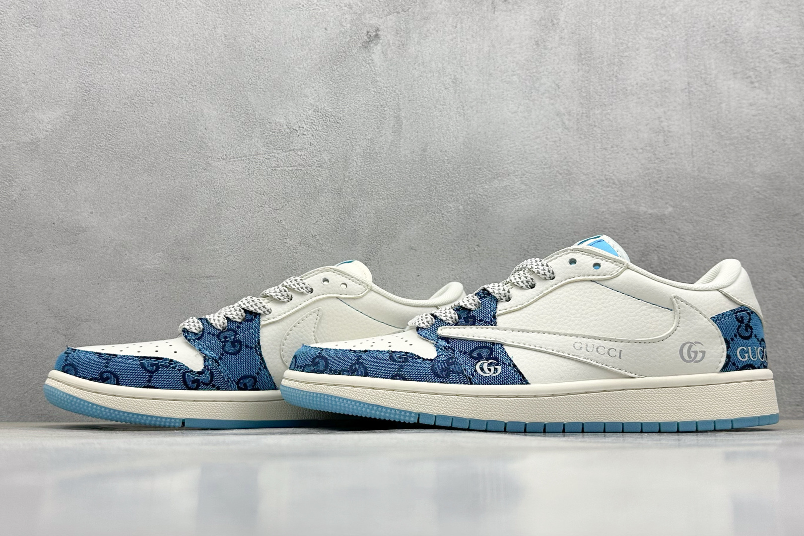 Gucci Jordan Nike Supreme Male Basic Shoes White M-l-s