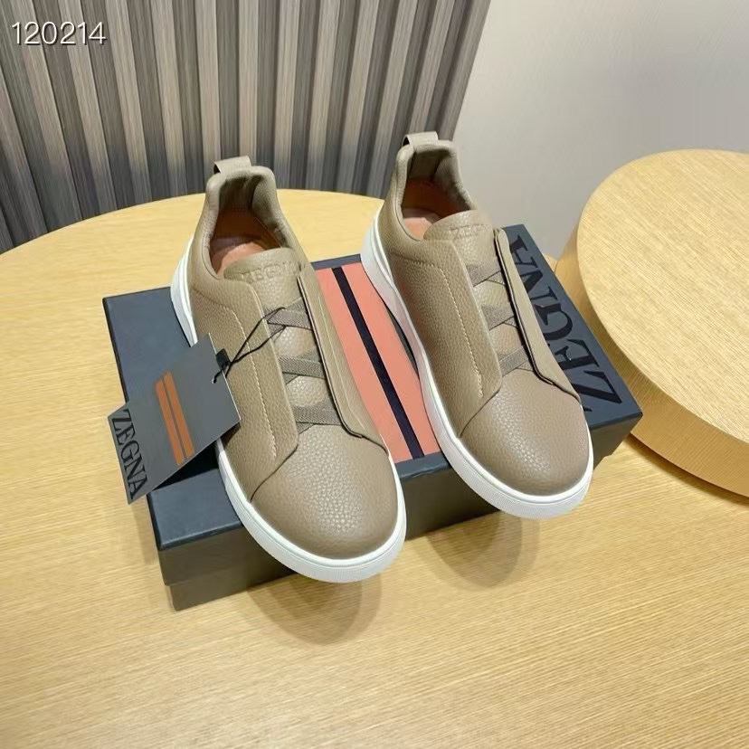 Ermenegildo Zegna Male Leather Shoes Cow Leather Lightweight M-l-s