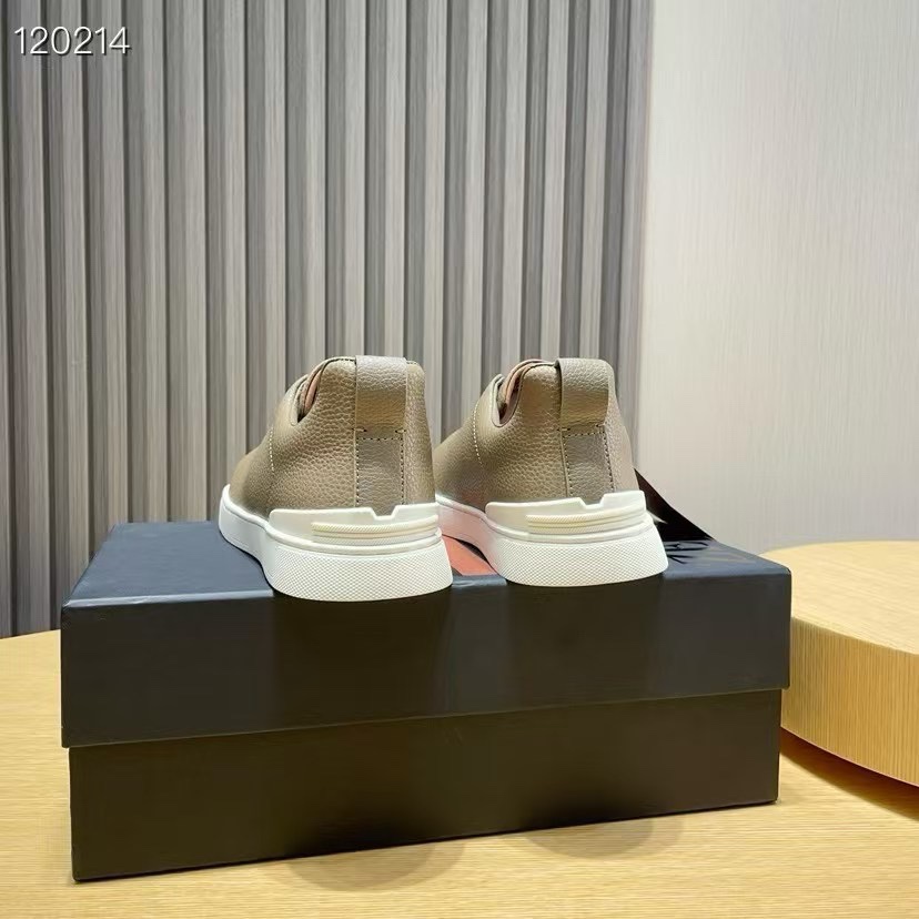 Ermenegildo Zegna Male Leather Shoes Cow Leather Lightweight M-l-s