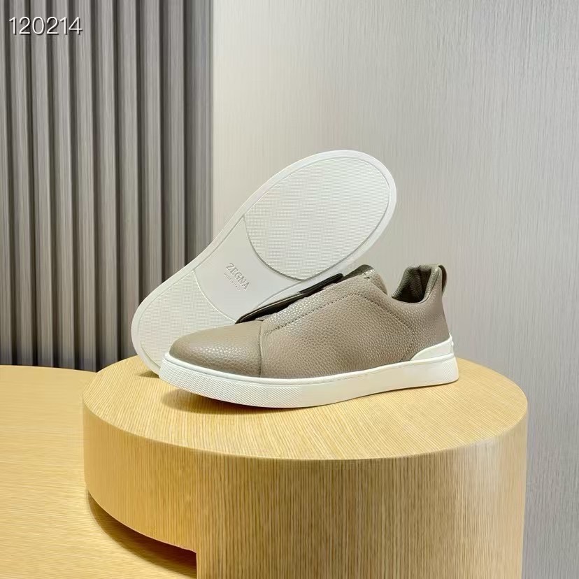 Ermenegildo Zegna Male Leather Shoes Cow Leather Lightweight M-l-s