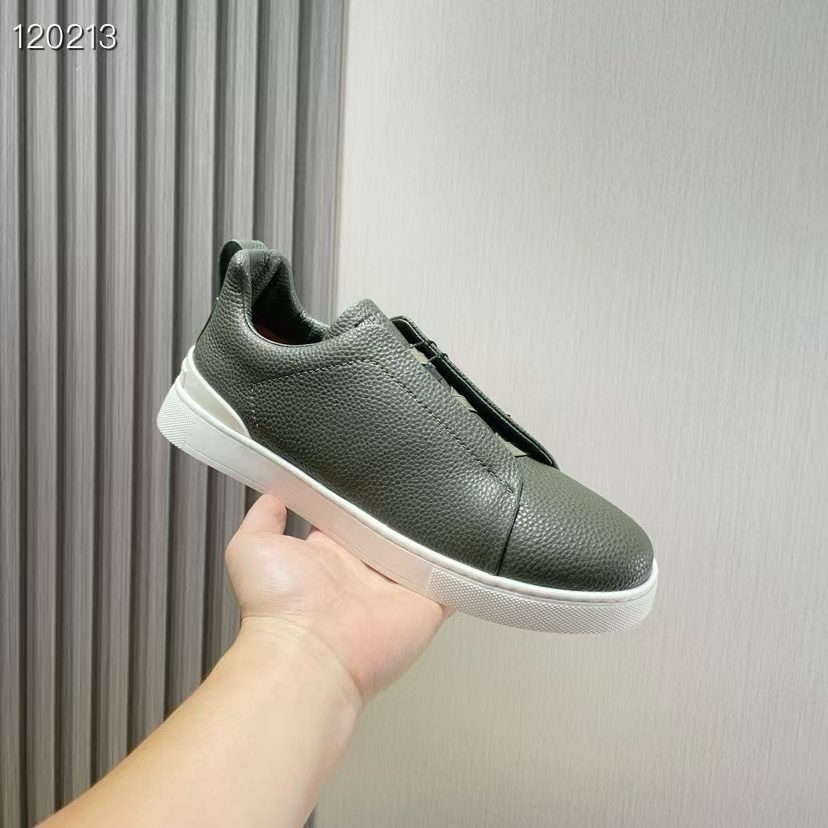 Ermenegildo Zegna Male Leather Shoes Cow Leather Lightweight M-l-s