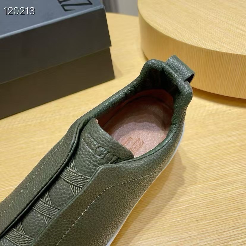 Ermenegildo Zegna Male Leather Shoes Cow Leather Lightweight M-l-s