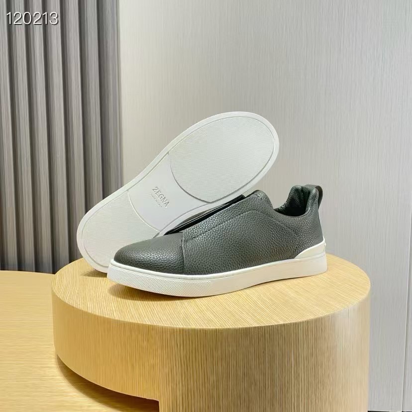 Ermenegildo Zegna Male Leather Shoes Cow Leather Lightweight M-l-s