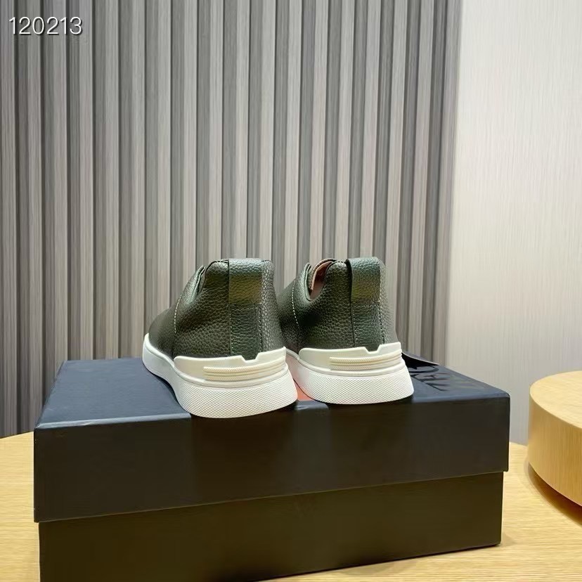 Ermenegildo Zegna Male Leather Shoes Cow Leather Lightweight M-l-s