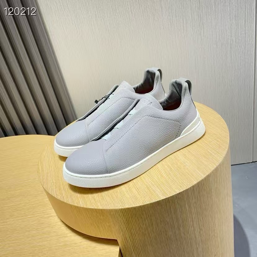 Ermenegildo Zegna Male Leather Shoes Cow Leather Lightweight M-l-s