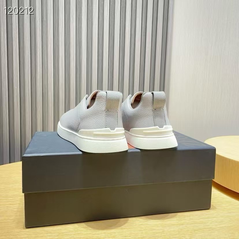 Ermenegildo Zegna Male Leather Shoes Cow Leather Lightweight M-l-s