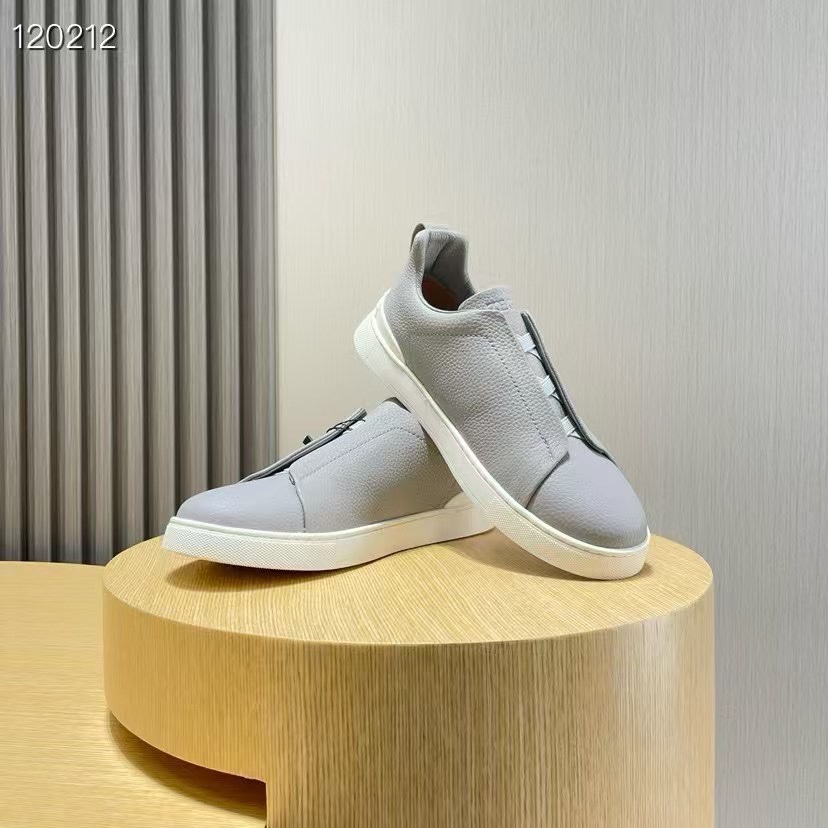 Ermenegildo Zegna Male Leather Shoes Cow Leather Lightweight M-l-s