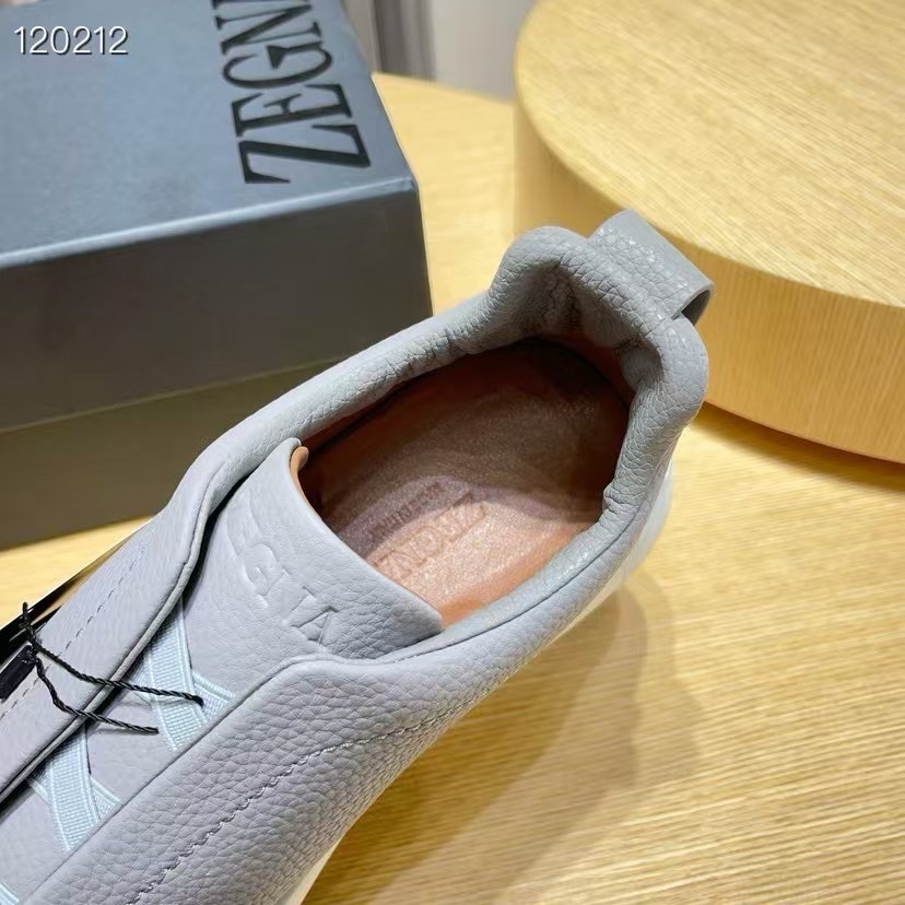 Ermenegildo Zegna Male Leather Shoes Cow Leather Lightweight M-l-s