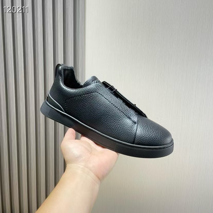 Ermenegildo Zegna Male Leather Shoes Cow Leather Lightweight M-l-s