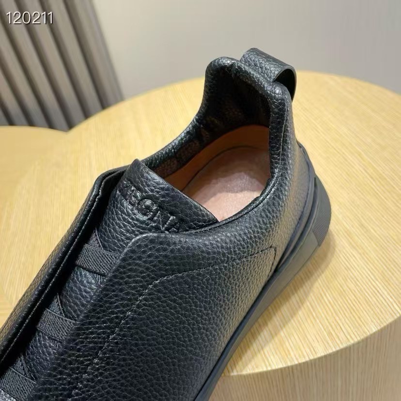 Ermenegildo Zegna Male Leather Shoes Cow Leather Lightweight M-l-s