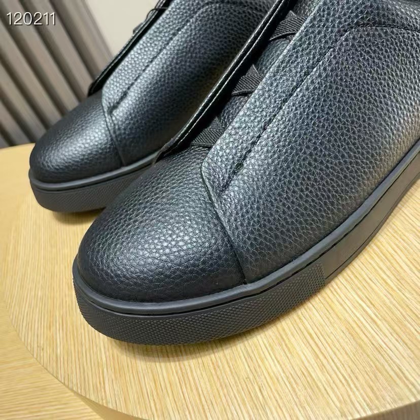 Ermenegildo Zegna Male Leather Shoes Cow Leather Lightweight M-l-s