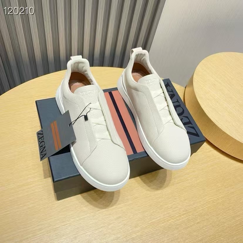 Ermenegildo Zegna Male Leather Shoes Cow Leather Lightweight M-l-s